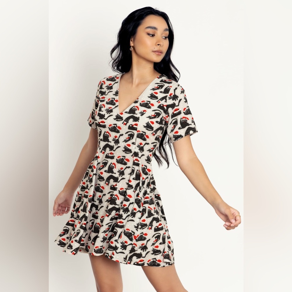 BlackMilk Cats in Hats Evil V Dress - LIMITED
